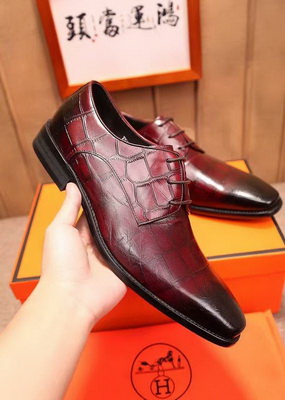 Hermes Business Men Shoes--052